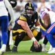 Zach Frazier with Steelers in preseason game against Bills