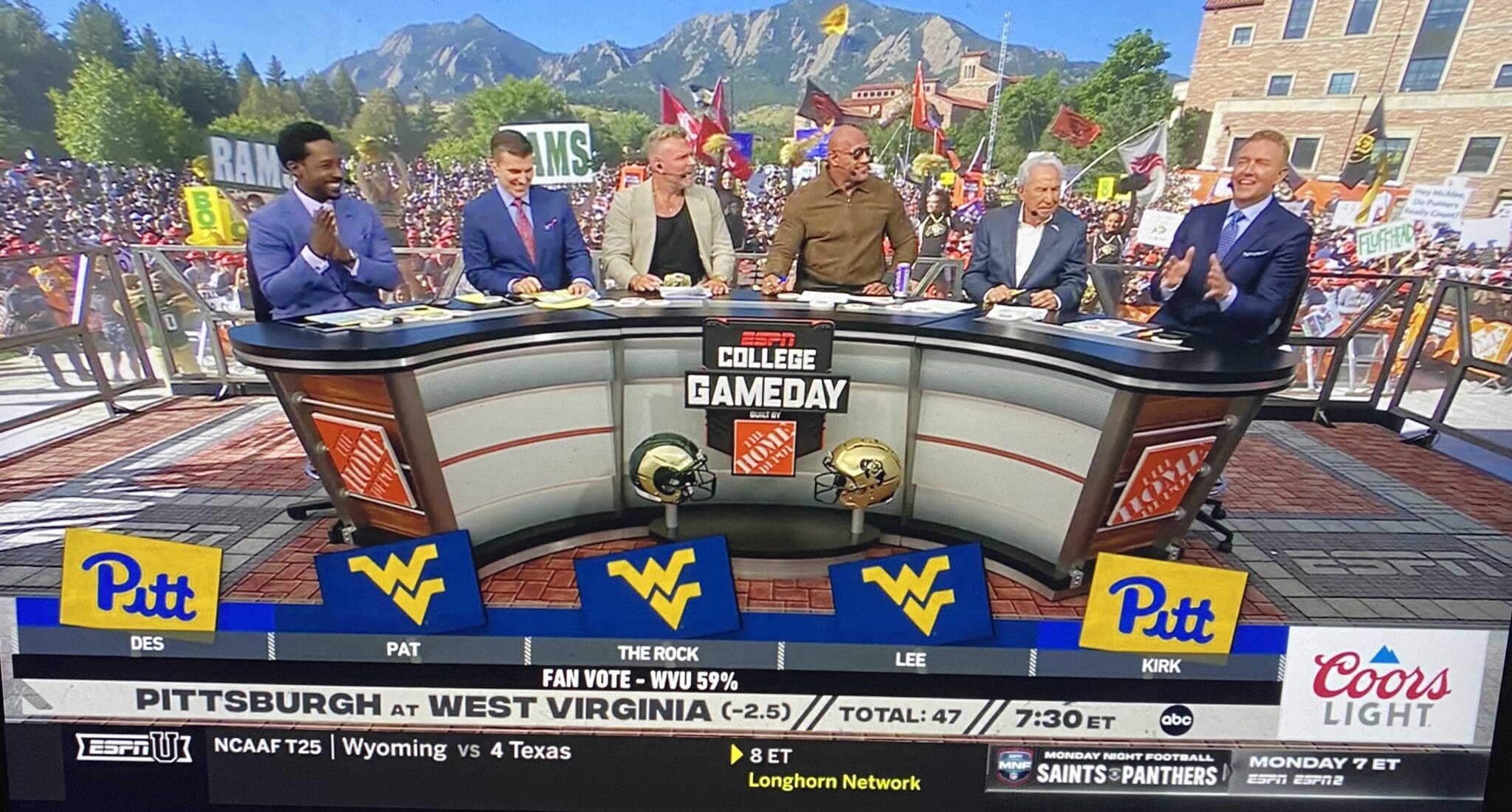The Rock College GameDay