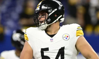 Zach Frazier with Steelers