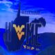 WVU Football Welcome Home sign stock