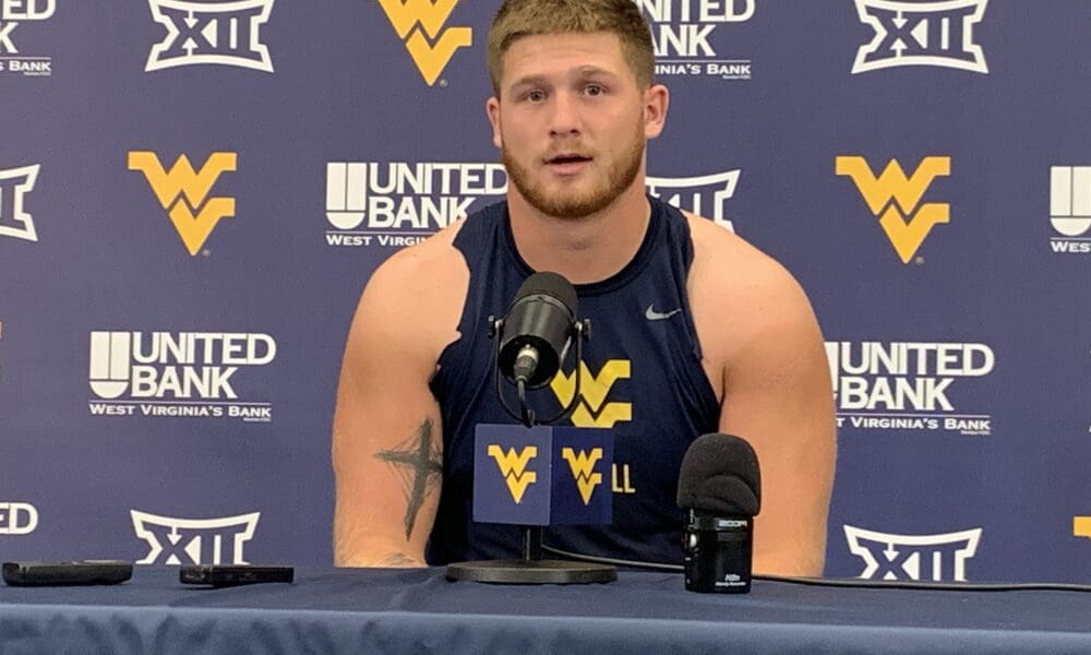 WVU Football TE Treylan Davis