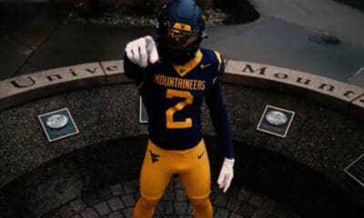 WVU Football uniform