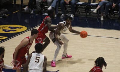 WVU Basketball Toby Okani and Amani Hansberry