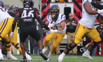 WVU Football RB Jahiem White at Cincinnati