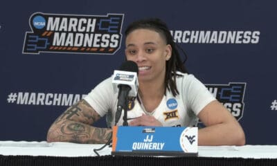 WVU Women's Basketball JJ Quinerly at NCAA Tournament