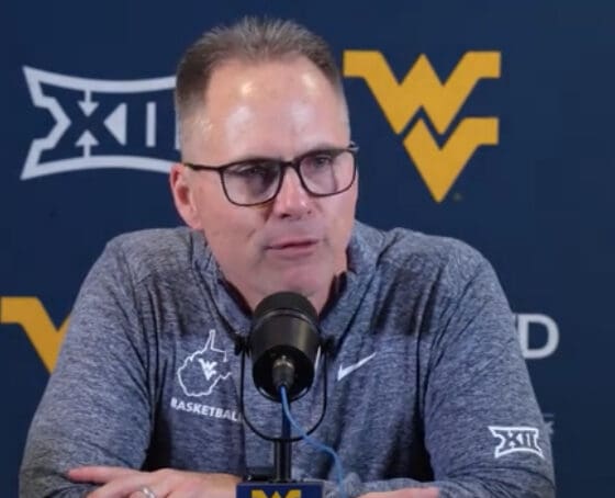 WVU Women’s Basketball head coach Mark Kellogg