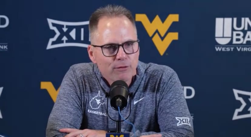 WVU Women’s Basketball head coach Mark Kellogg