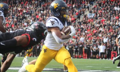 WVU Football RB Jahiem White at Cincinnati