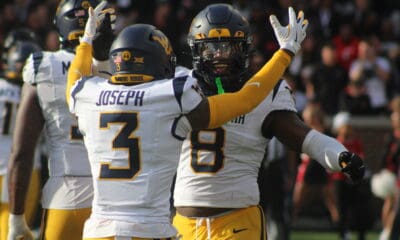 WVU Football Jaheem Joseph and Tyrin Bradley