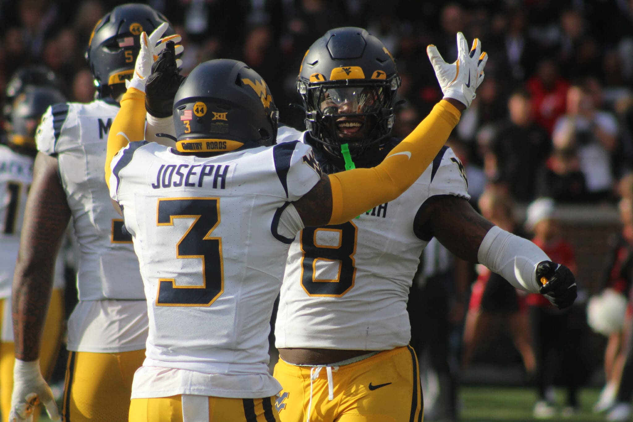 WVU Football Jaheem Joseph and Tyrin Bradley