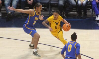 WVU Women's Basketball star JJ Quinerly Backyard Brawl