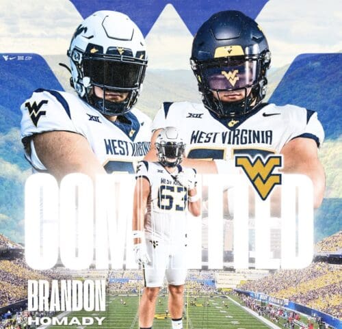 WVU Football OL Brandon Homady