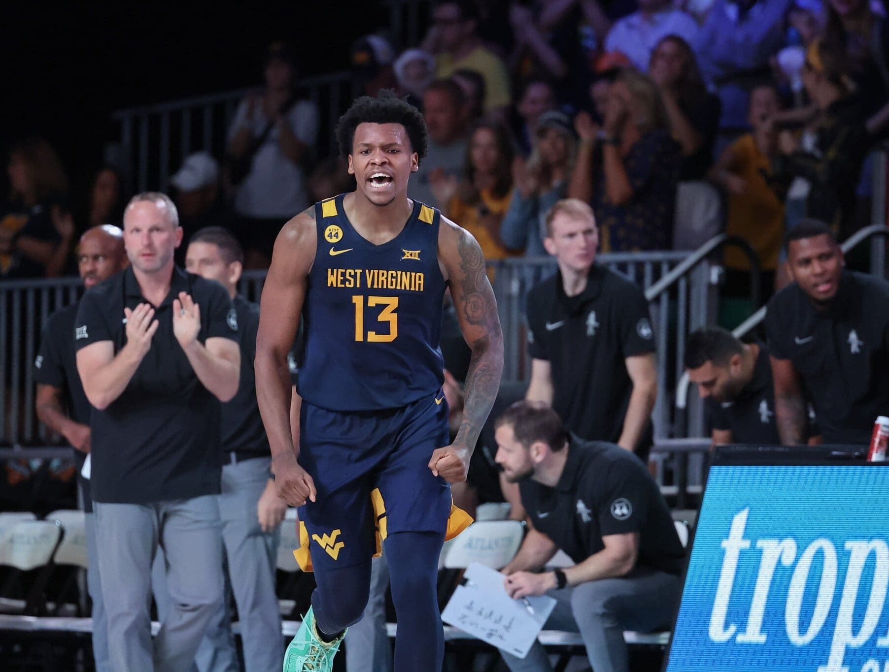 WVU Basketball Amani Hansberry