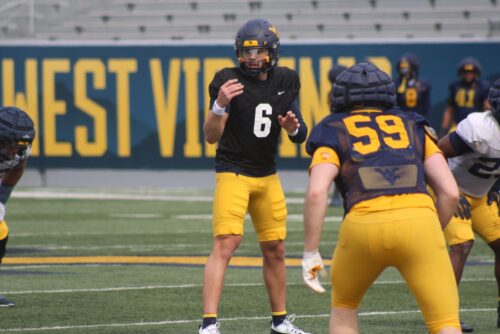 WVU Football Max Brown