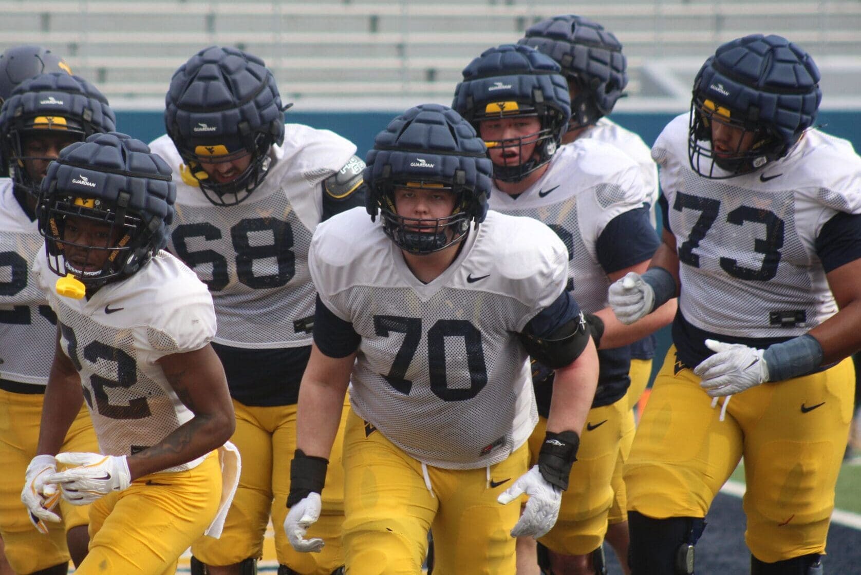 WVU Football Griffin Fogle