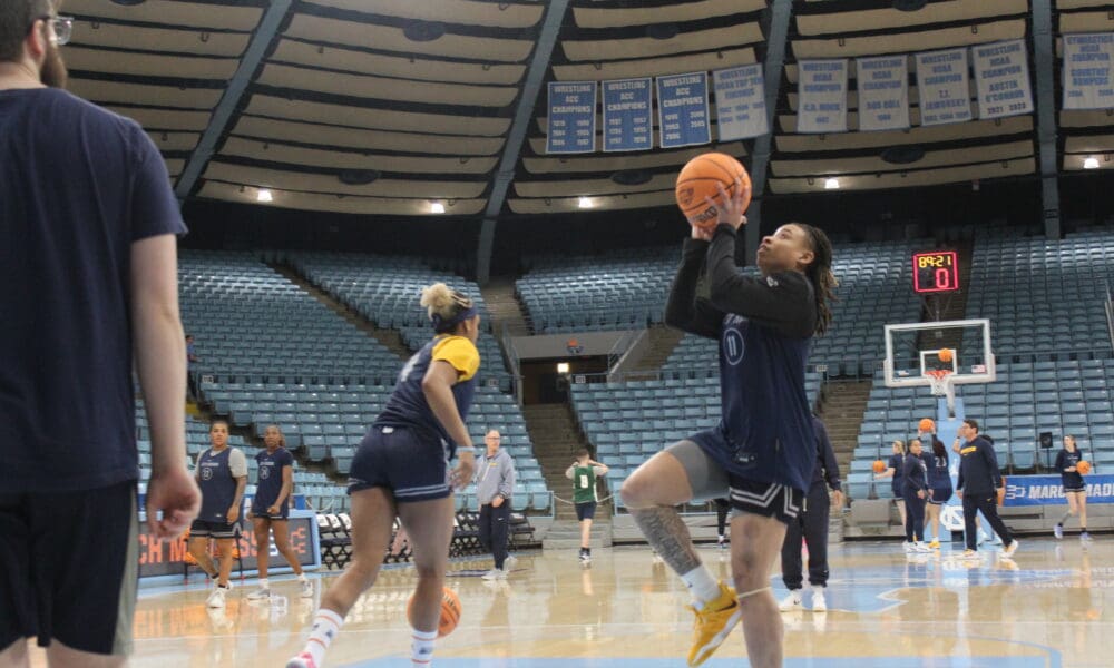 WVU Women's Basketball JJ Quinerly at NCAA Tournament