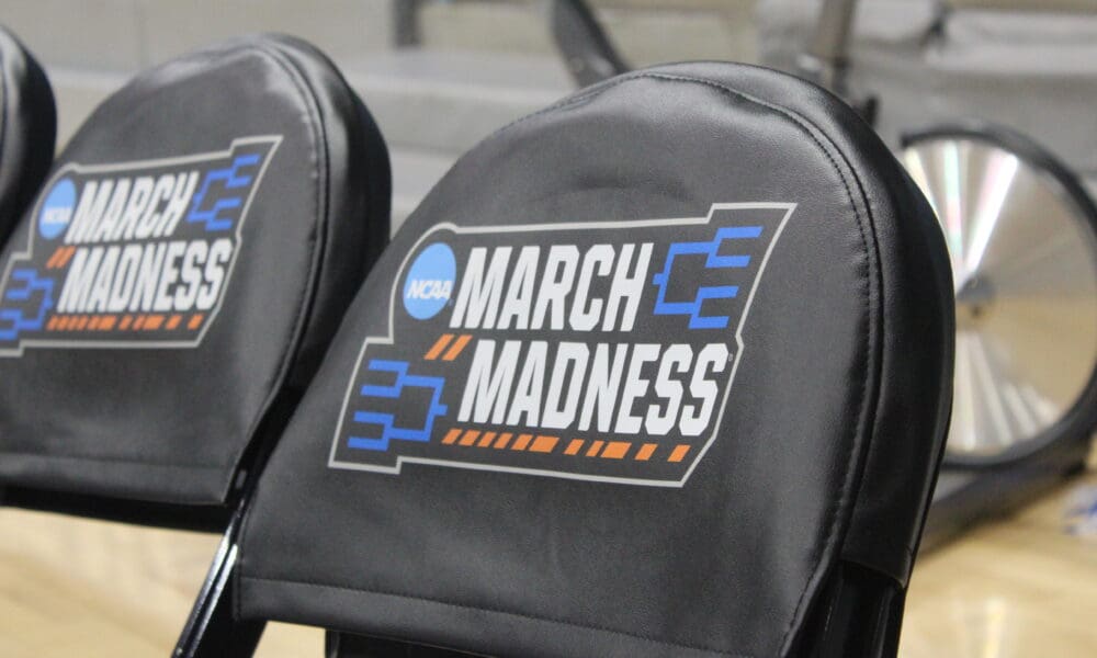 NCAA March Madness chair stock