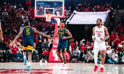 WVU Basketball against Houston