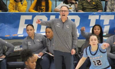 WVU Women's Basketball HC Mark Kellogg at NCAA Tournament