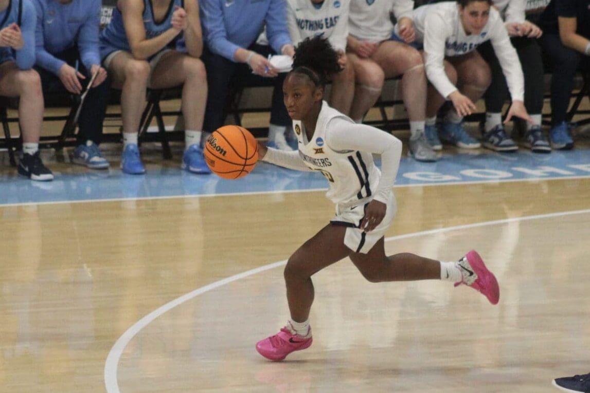 WVU Womenโs Basketball Jordan Harrison at NCAA Tournament
