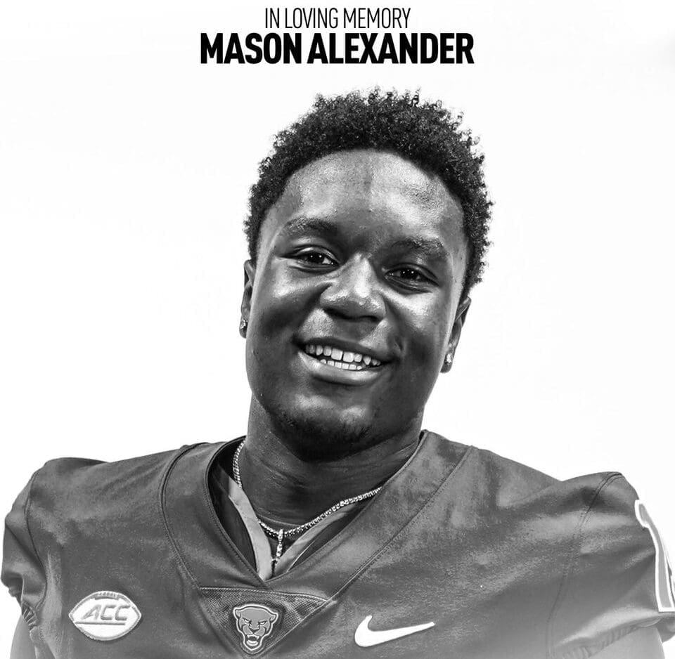 In memory of Pitt player Mason Alexander