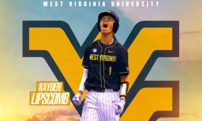 WVU Baseball commit Kayden Lipscomb. Image courtesy of Kayden Lipscomb's Instagram account.
