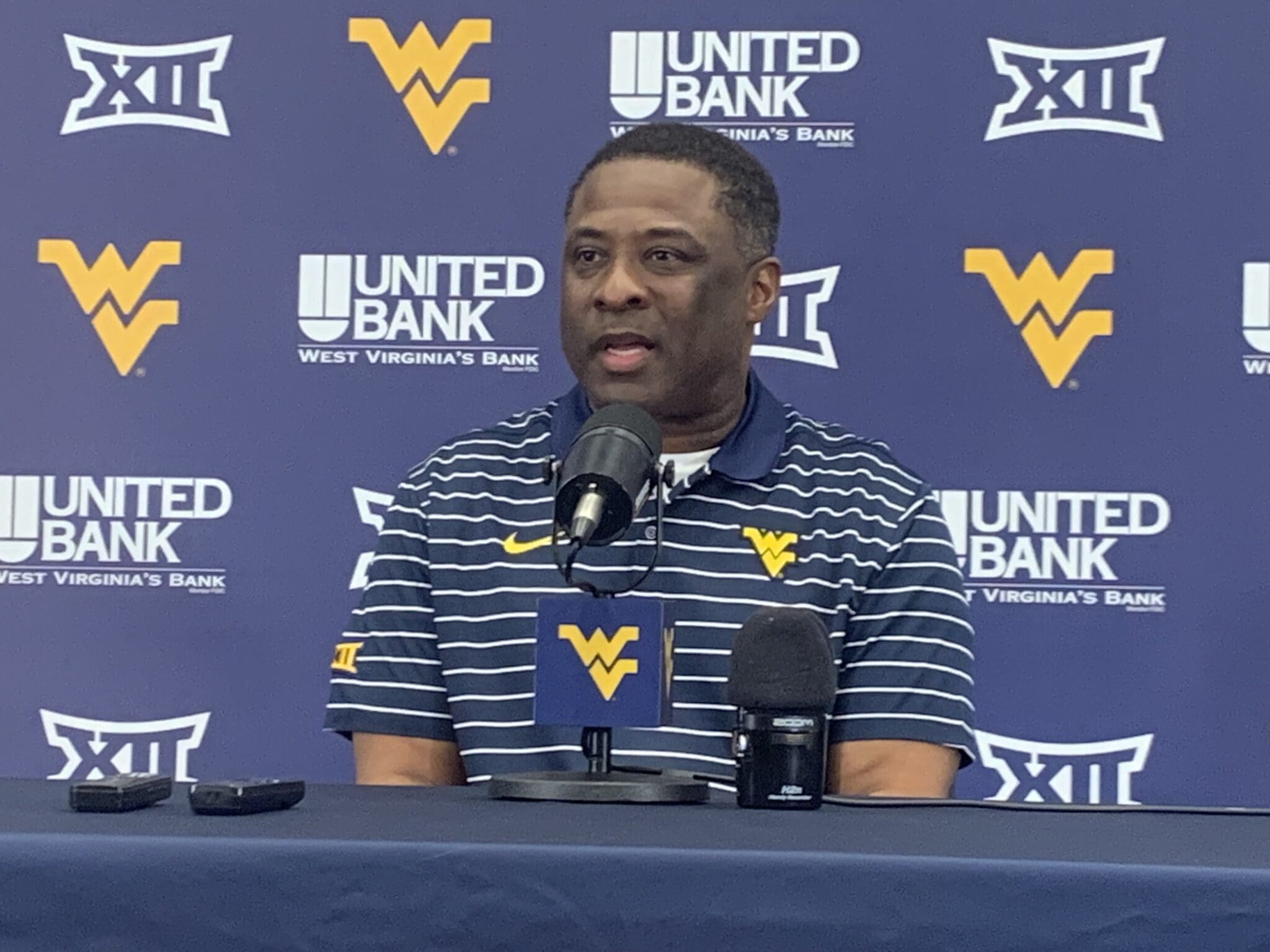 WVU Football RB coach Larry Porter