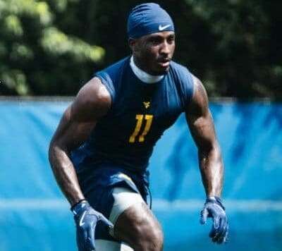 WVU Football safety William Davis