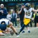 WVU Football kicker Nate Flower. Image courtesy of Nate Flower's Instagram account.