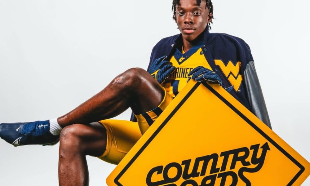 WVU Football transfer safety Kaleb Gray. Image courtesy of Kaleb Gray's Instagram account.