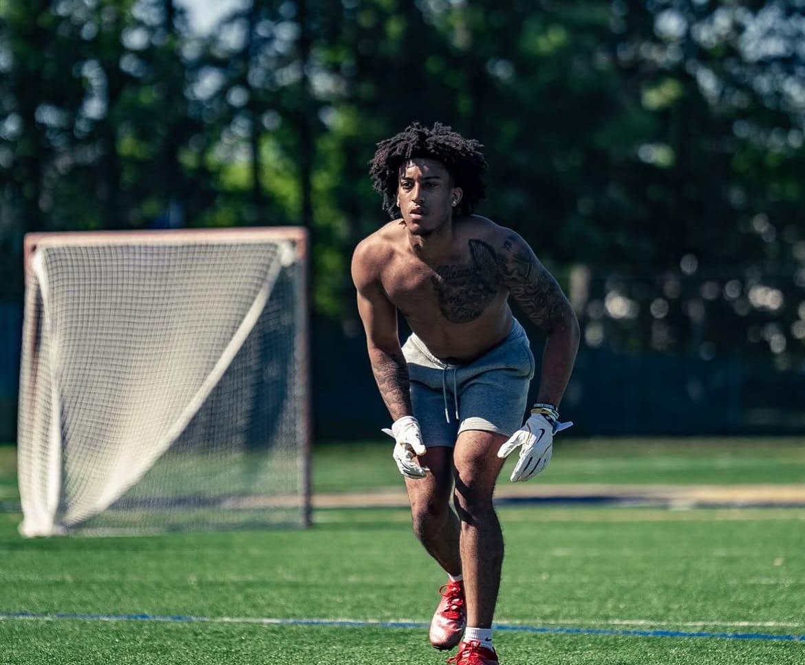 WVU Football safety commit Julien Horton. Image courtesy of Julien Horton's Instagram account.