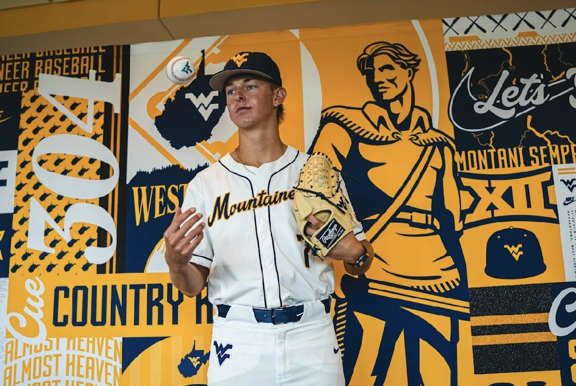 WVU Baseball pitcher Chansen Cole