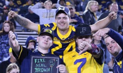 WVU Fans give thumb down