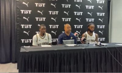 Best Virginia HC Jarrod West Sr., Keddy Johnson and James Rees at TBT