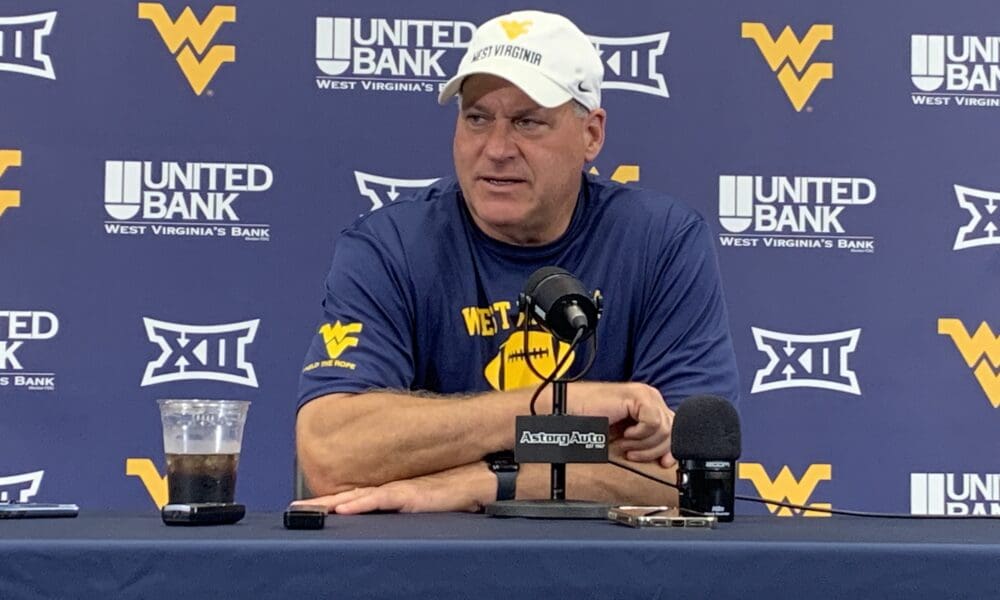 WVU Football HC Rich Rodriguez