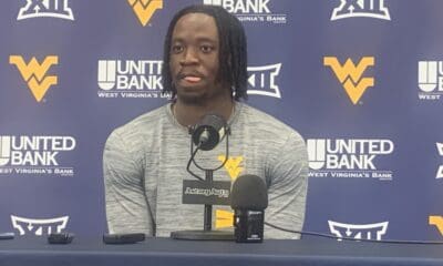 WVU Football safety Kekoura Tarnue