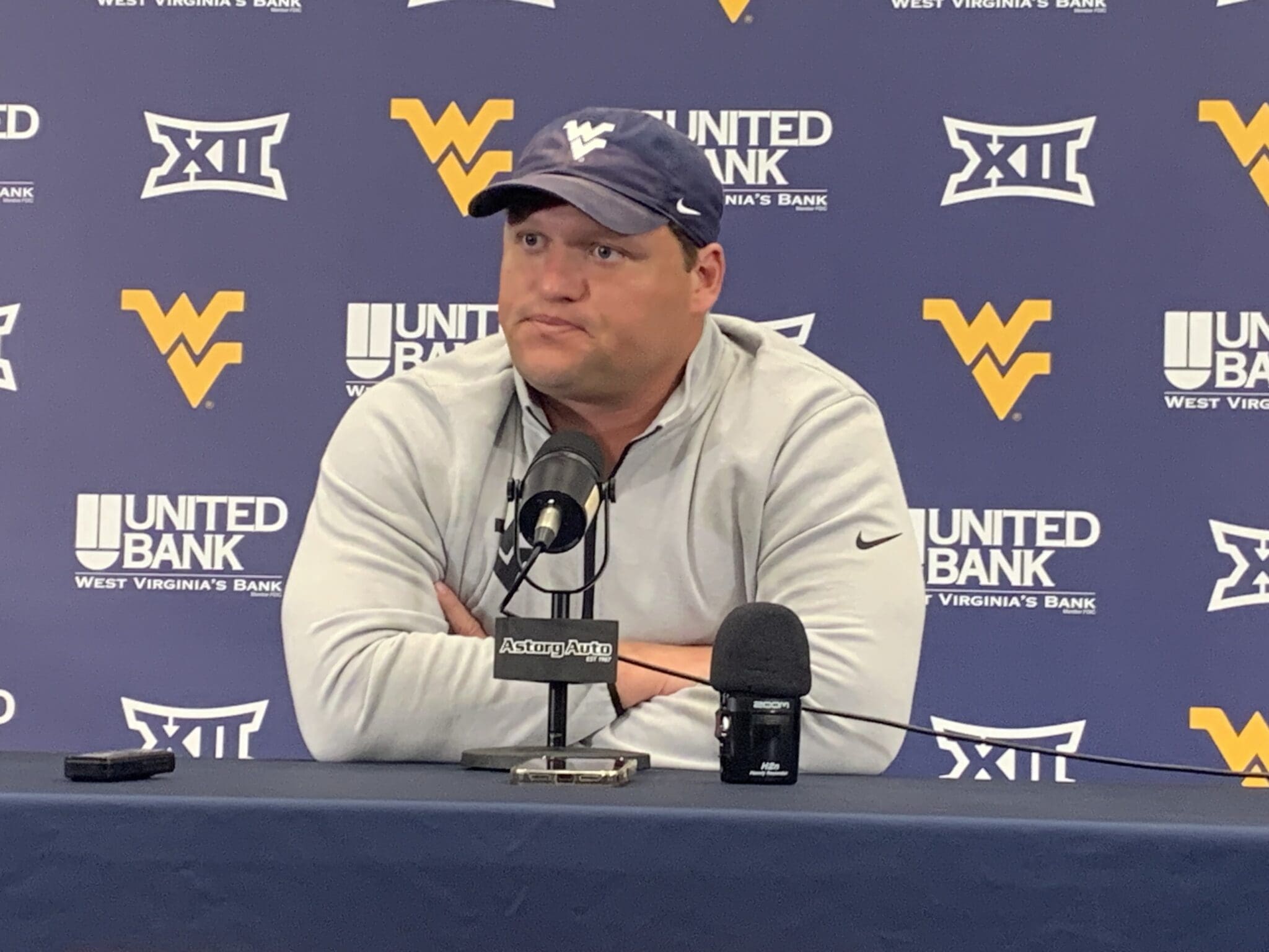 WVU Football TE Coach Michael Nysewander