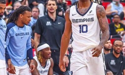 Javon Small with Grizzlies during Summer League