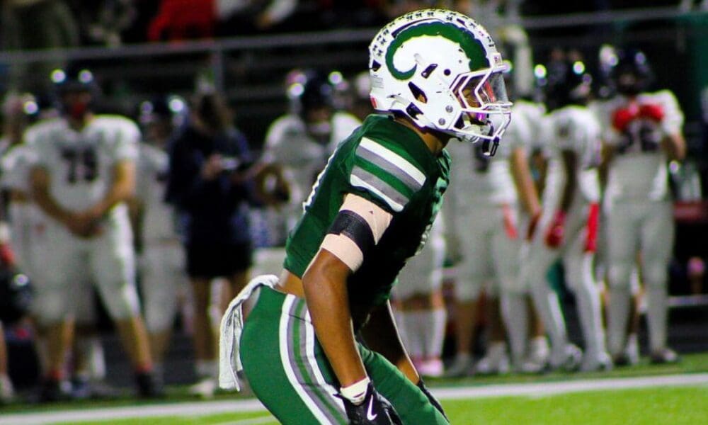 WVU Football recruit Lawrence Timmons with Pine Richland