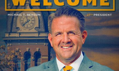 WVU president Michael Benson