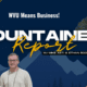 WVU Means Business Mountaineer Report graphic