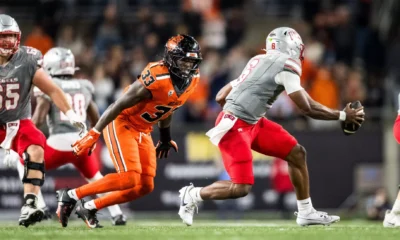 WVU target Olu Omotosho with Oregon State