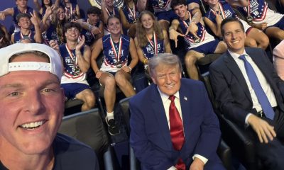 Pat McAfee and Donald Trump