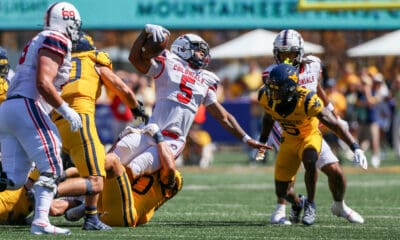 WVU Football defense against RMU