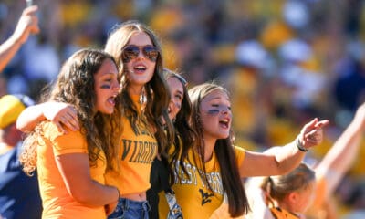WVU fans at football season opener