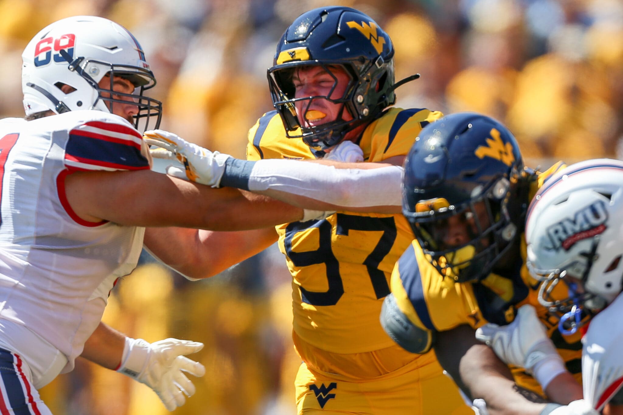 WVU Football against RMU