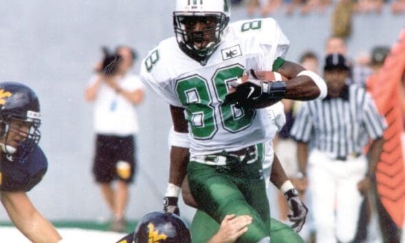 Randy Moss at Marshall