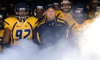 WVU Football HC Rich Rodriguez from first WVU tenure