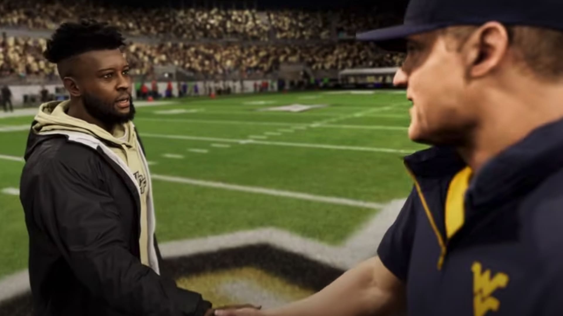 WVU Football HC Rich Rodriguez in College Football 26