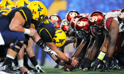 WVU Football Mountaineers against Oklahoma Sooners